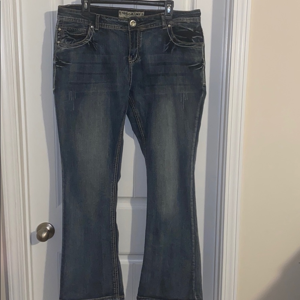 Toxic boot cut jeans